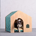 Shed-type pet house pastoral design birch products